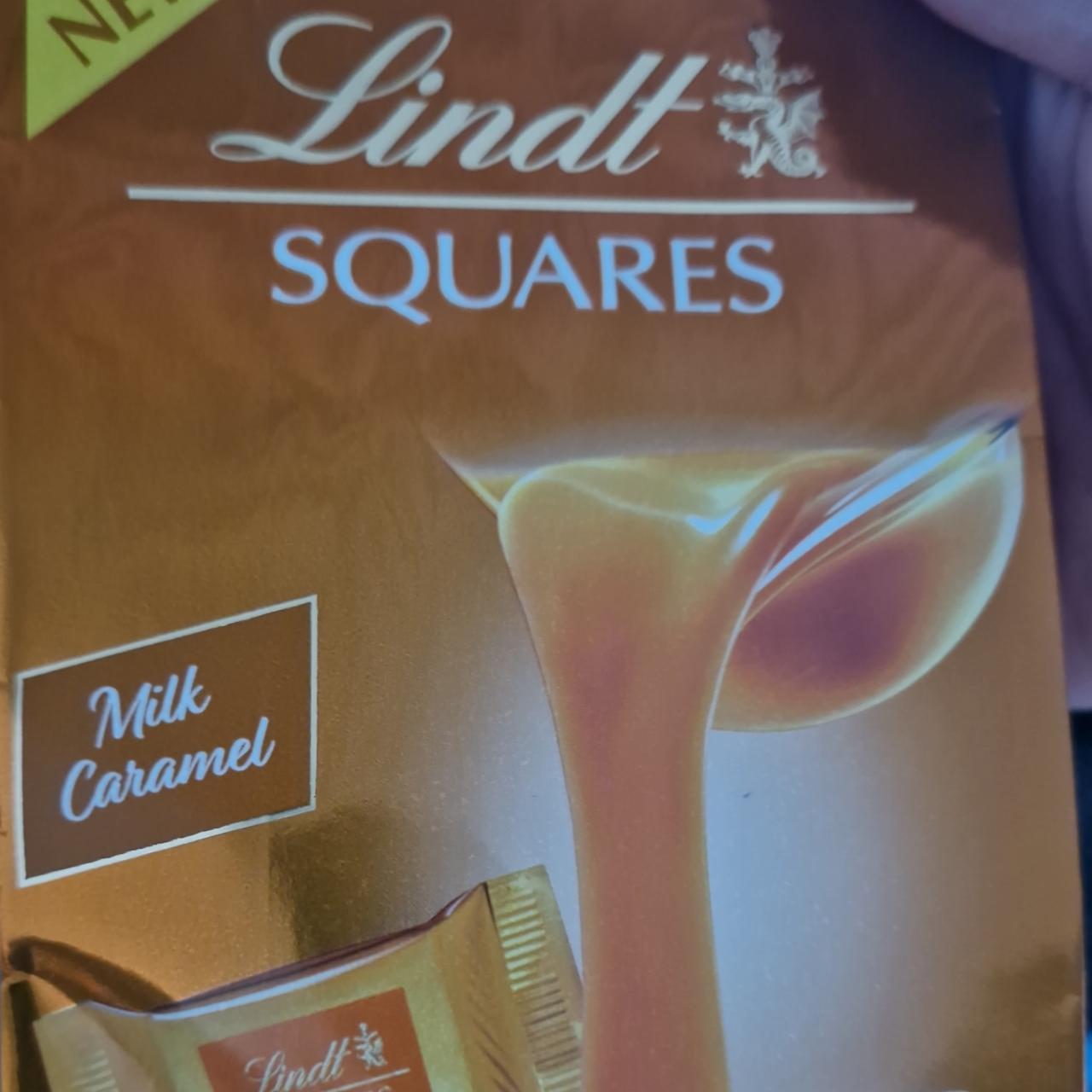 Fotografie - Squares milk caramel Lindt