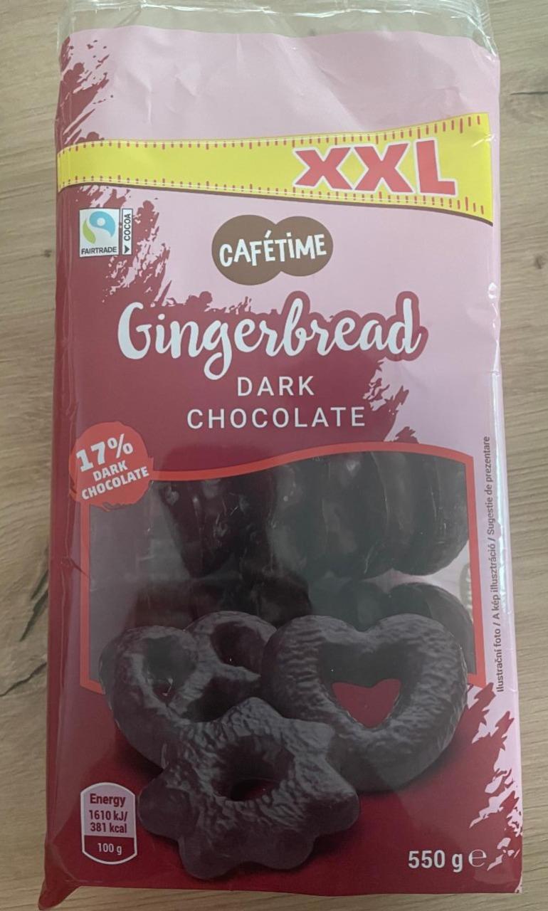 Fotografie - Gingerbread dark chocolate Cafétime