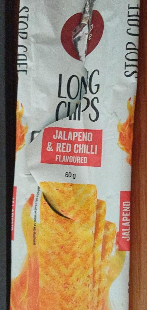 Fotografie - Long chips jalapeño & red chilli flavoured Stop Cafe