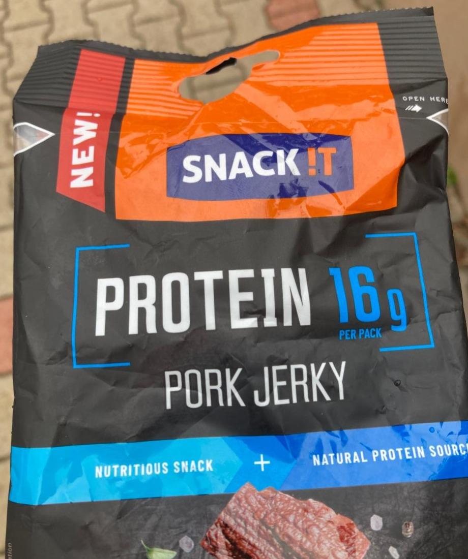 Fotografie - Protein 16g pork jerky Snack!T