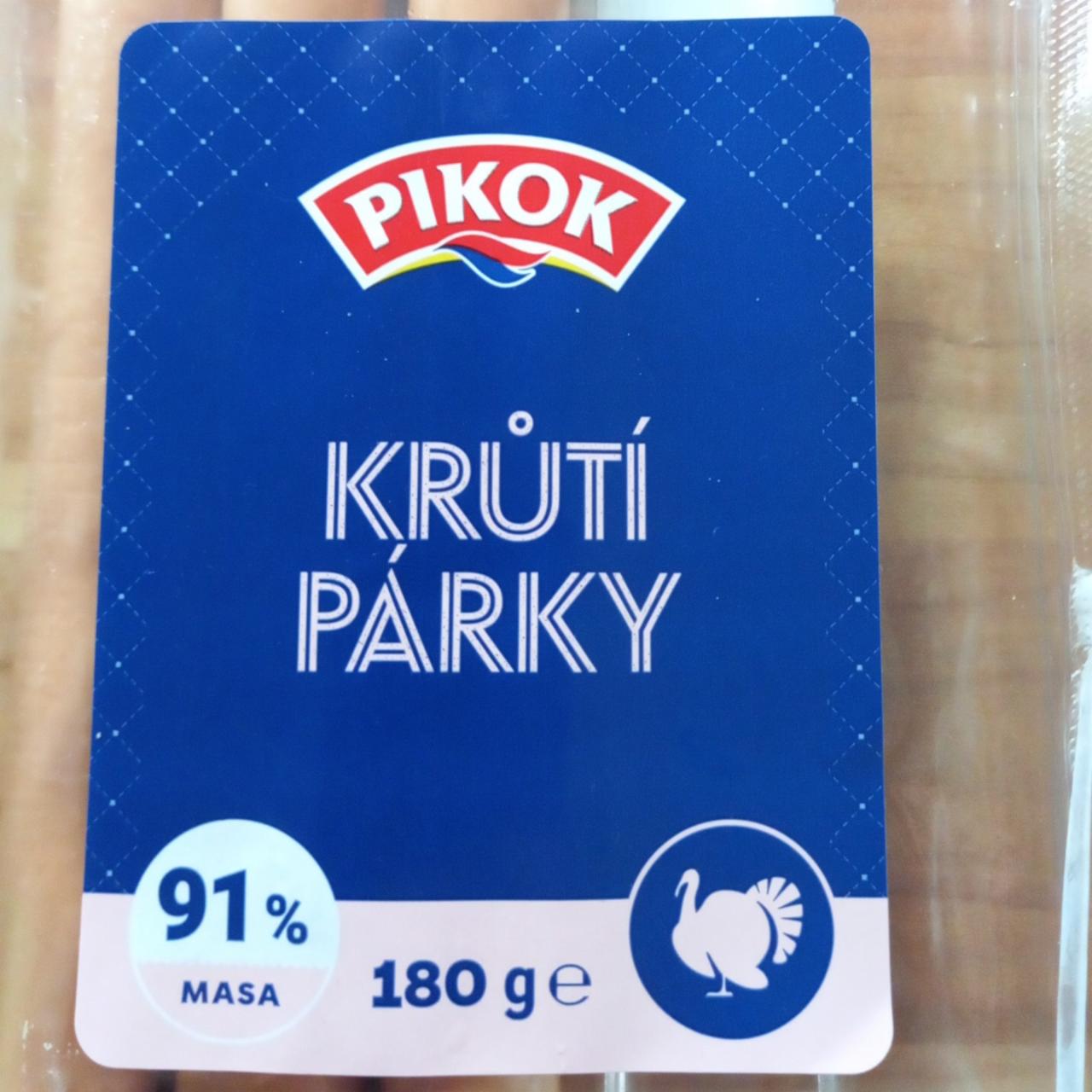 Fotografie - Krůtí párky 91% masa Pikok