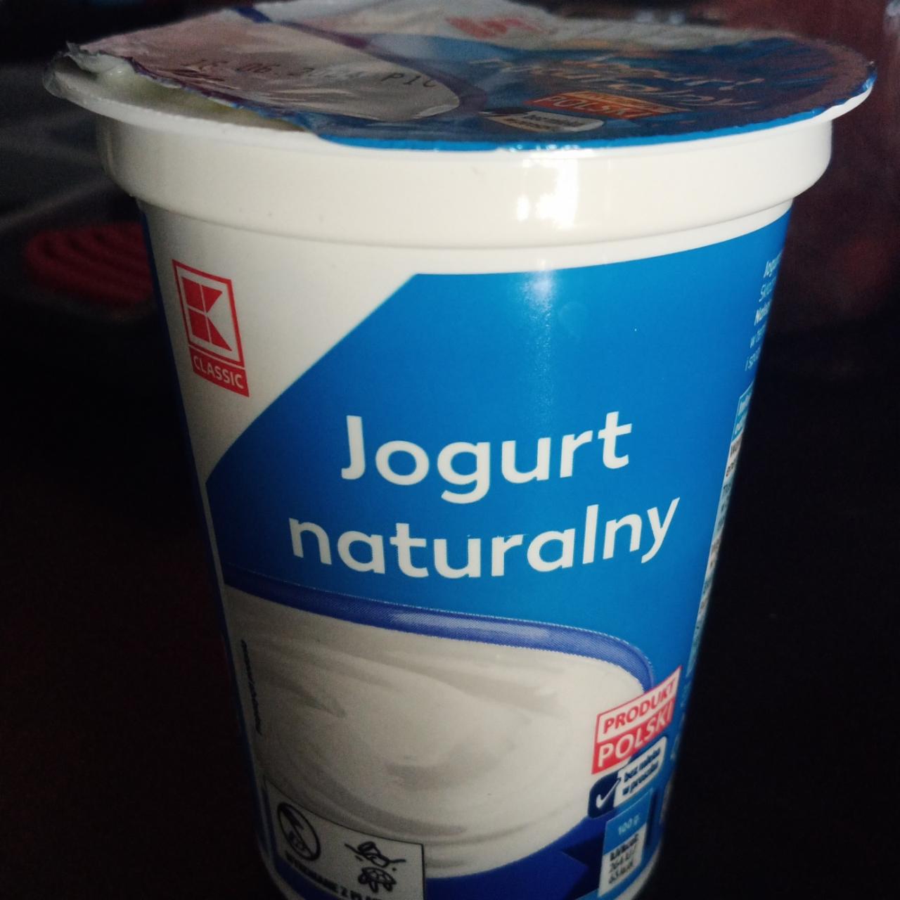 Fotografie - jogurt naturalny K-Classic