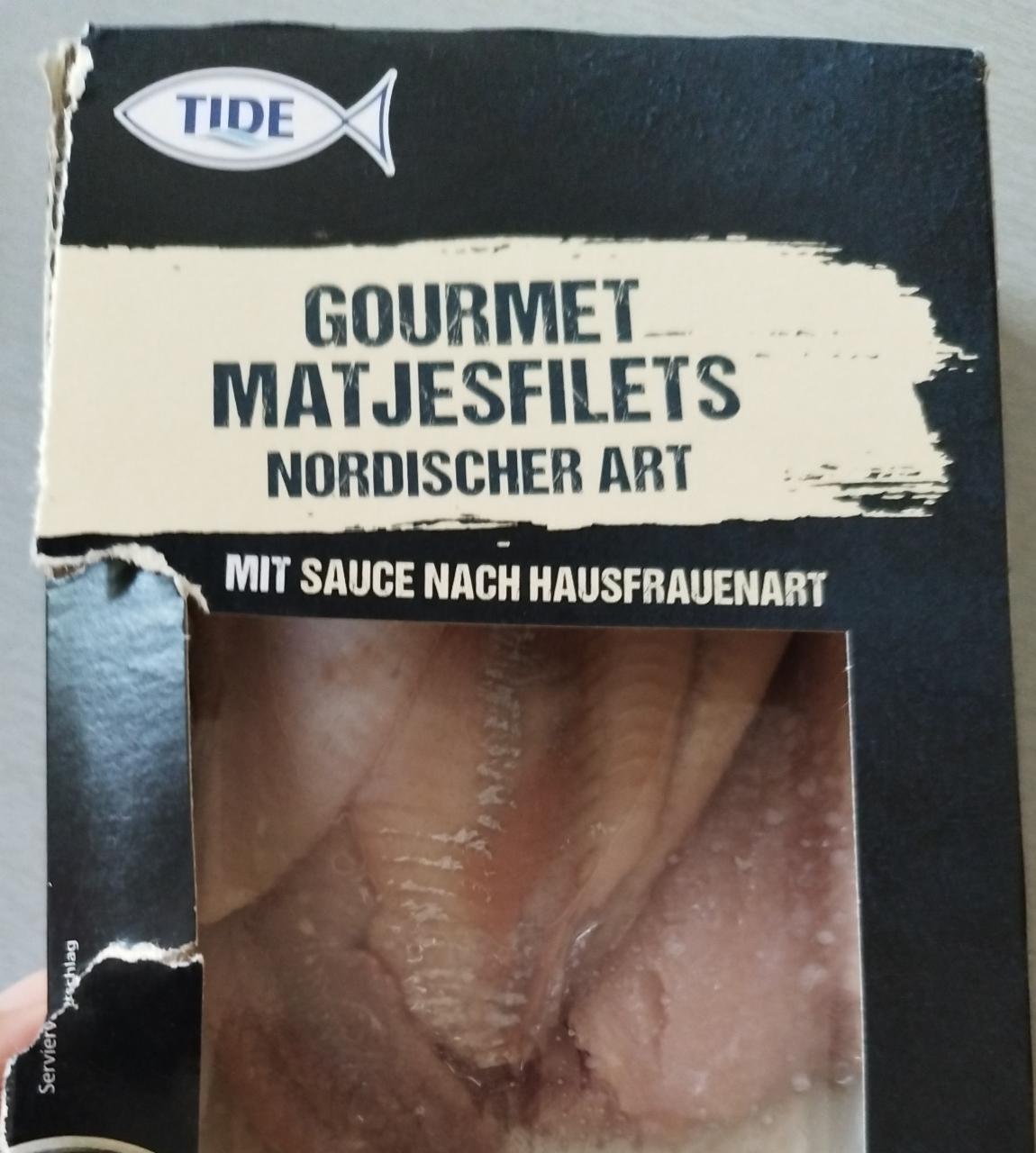 Fotografie - Gourmet matjesfilets nordischer art Tide