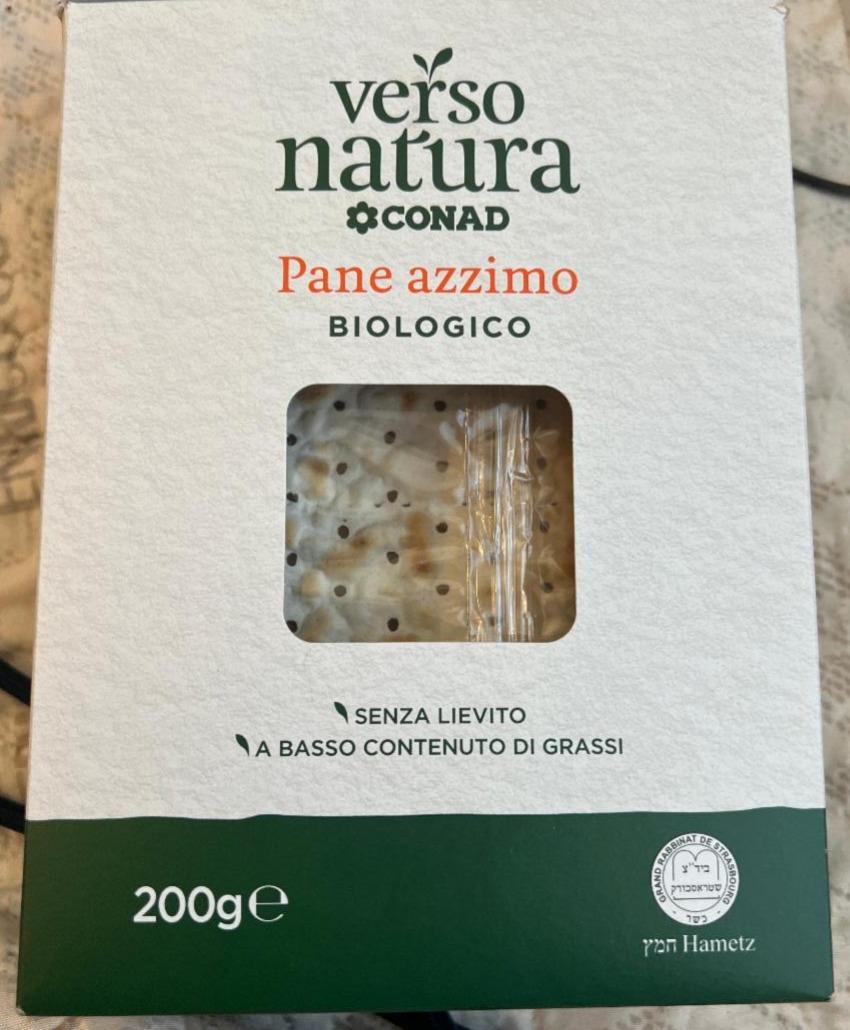 Fotografie - Pane azzimo biologico Verso Natura Conad