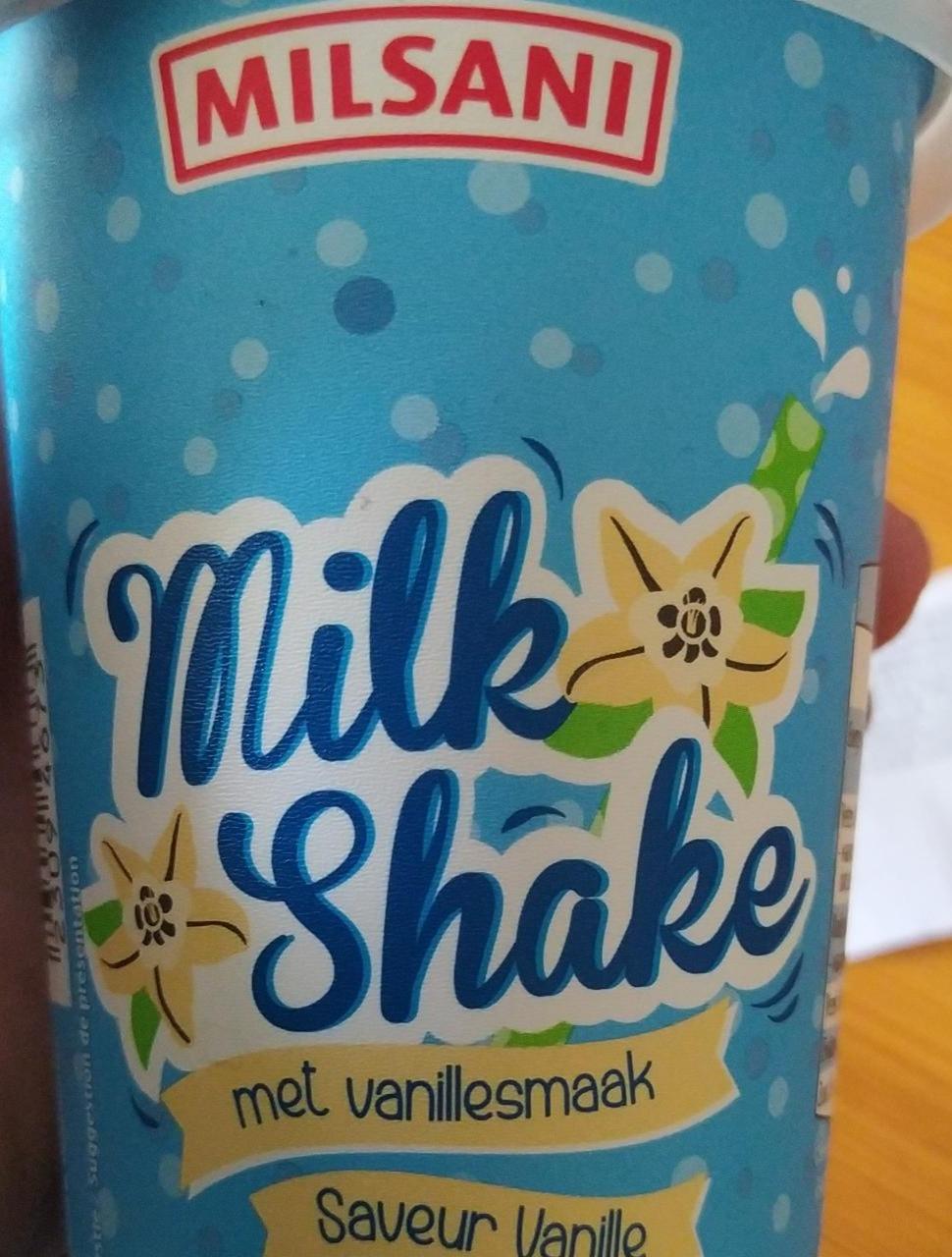 Fotografie - Milk shake met vanillesmaak Milsani