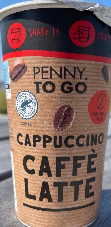 Fotografie - Cappuccino Café Latte Penny. To go