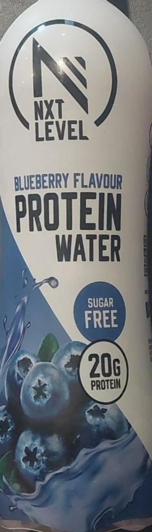 Fotografie - Blueberry flavour protein water NXT level