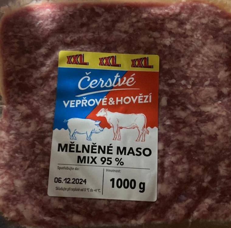 Fotografie - Mělněné maso mix Lidl