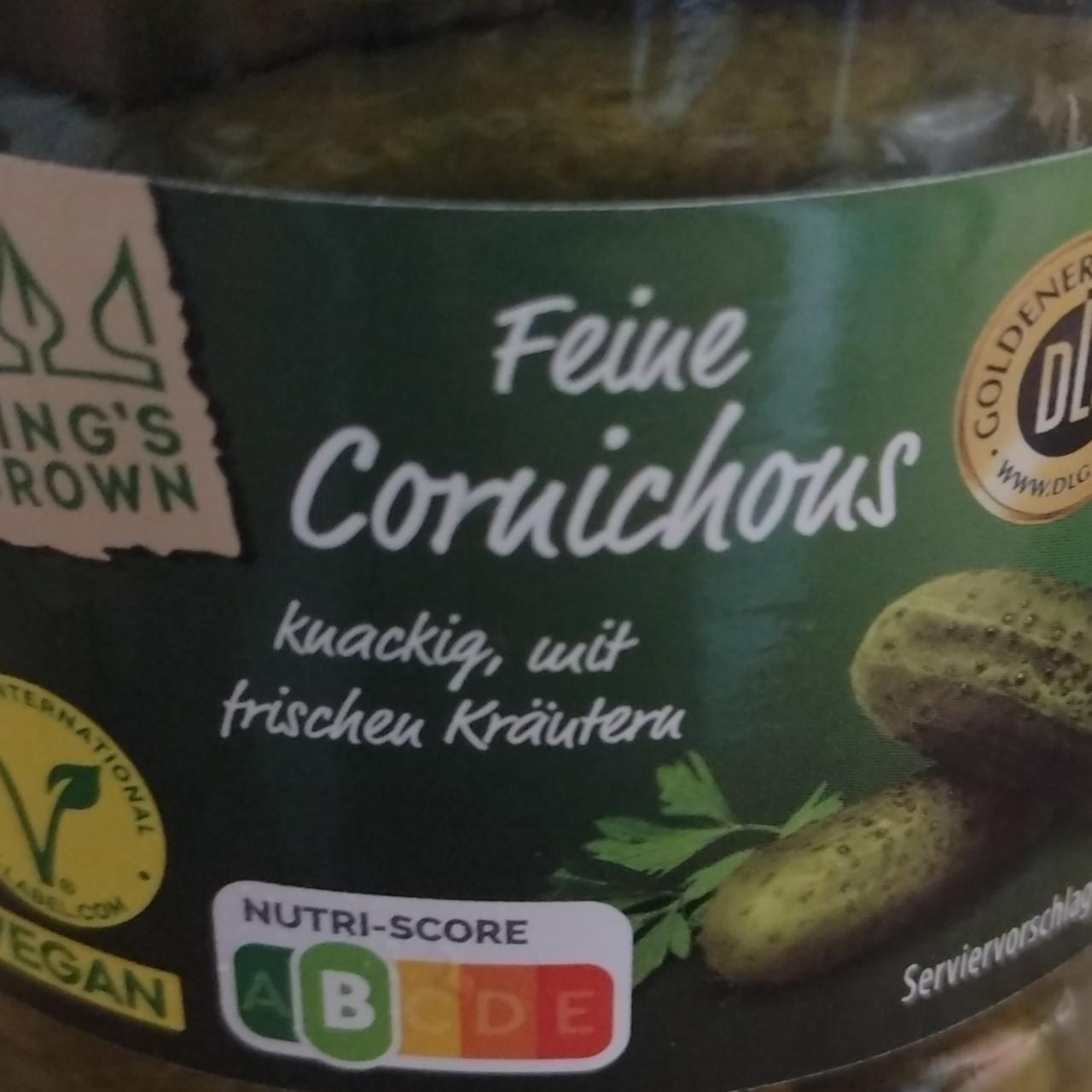 Fotografie - Feine Cornichons knackig Aldi