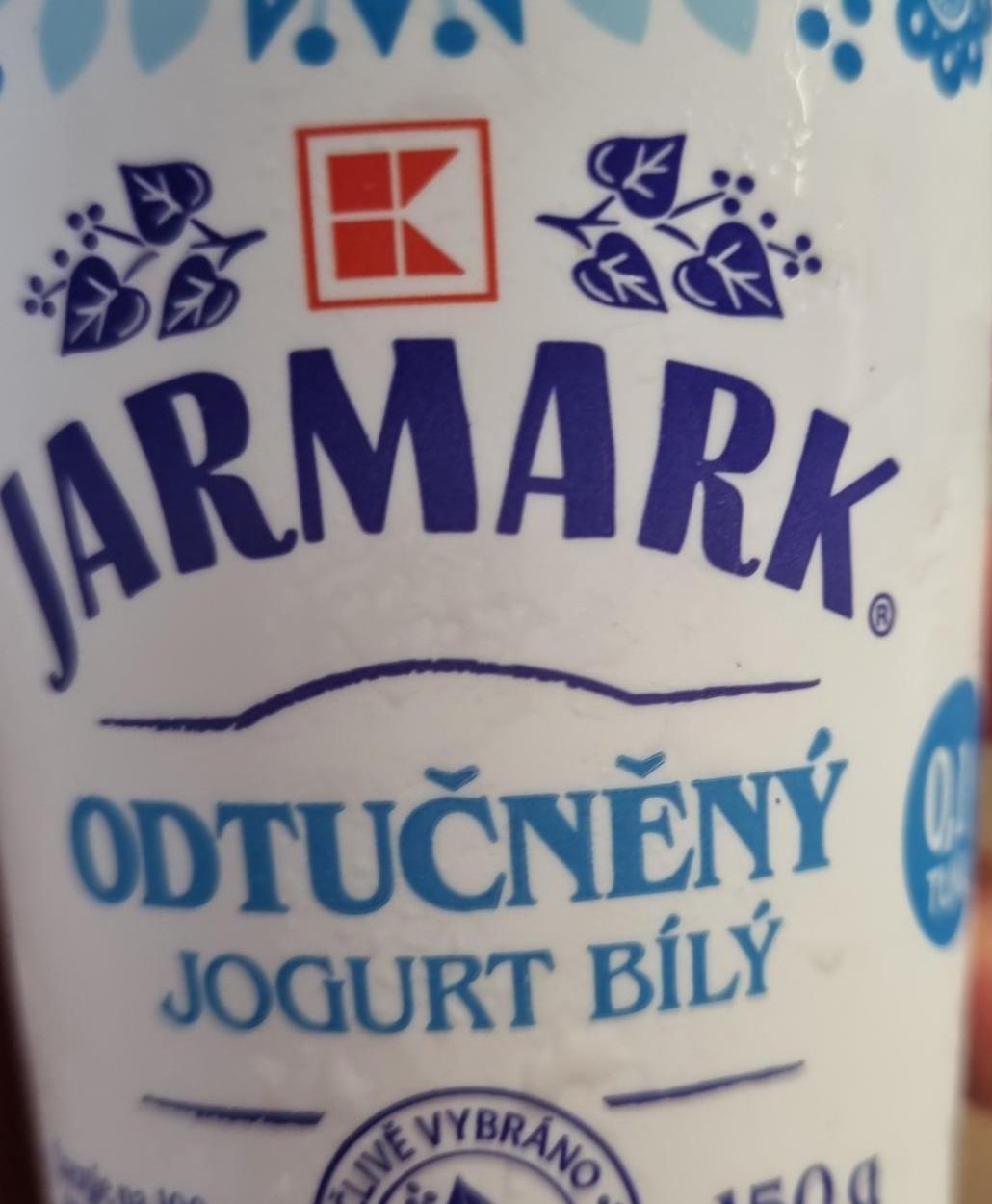 Fotografie - Odtučněný jogurt bílý 0,1% tuku K-Jarmark