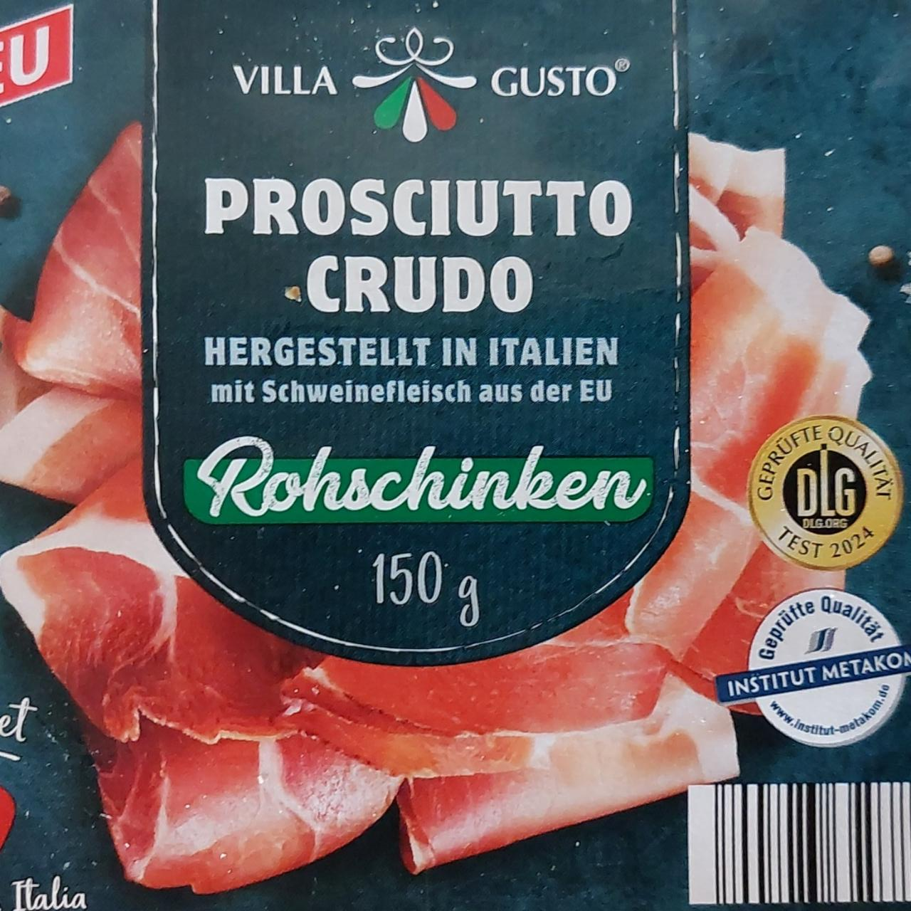 Fotografie - Prosciutto crudo Villa Gusto