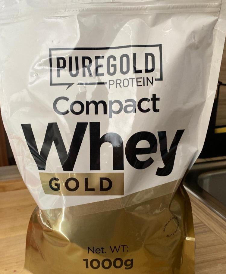 Fotografie - Compact whey gold vanilla milkshake Puregold protein