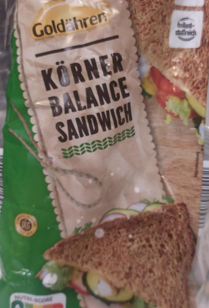 Fotografie - Körner balance sandwich Goldähren