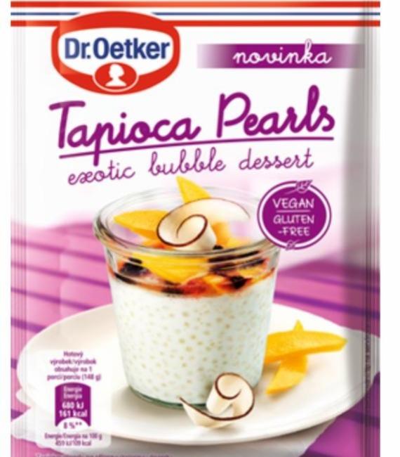 Fotografie - Tapioca Pearls exotic bubble dessert Dr.Oetker