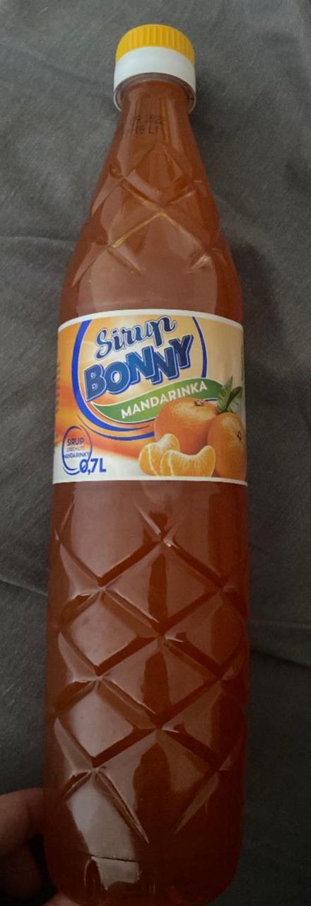 Fotografie - Sirup mandarinka Bonny