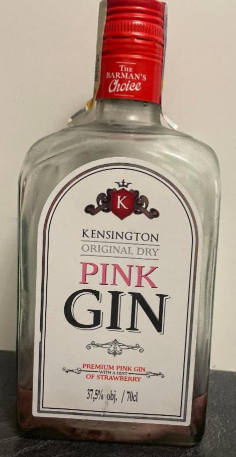 Fotografie - Kensington original dry gin pink