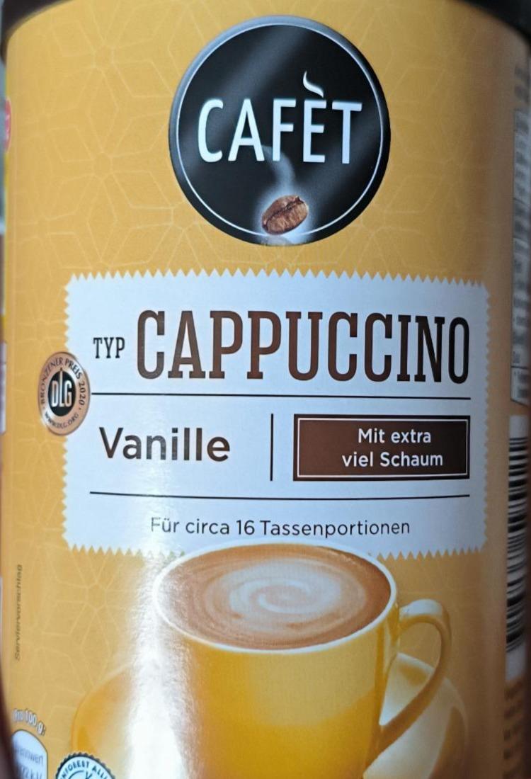 Fotografie - Cappuccino Vanille Cafèt