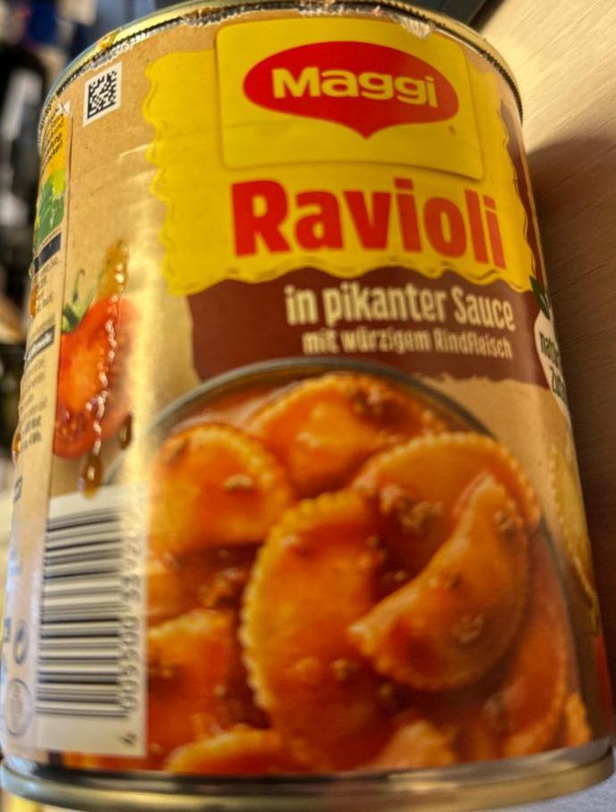 Fotografie - Ravioli in pikanter sauce Maggi