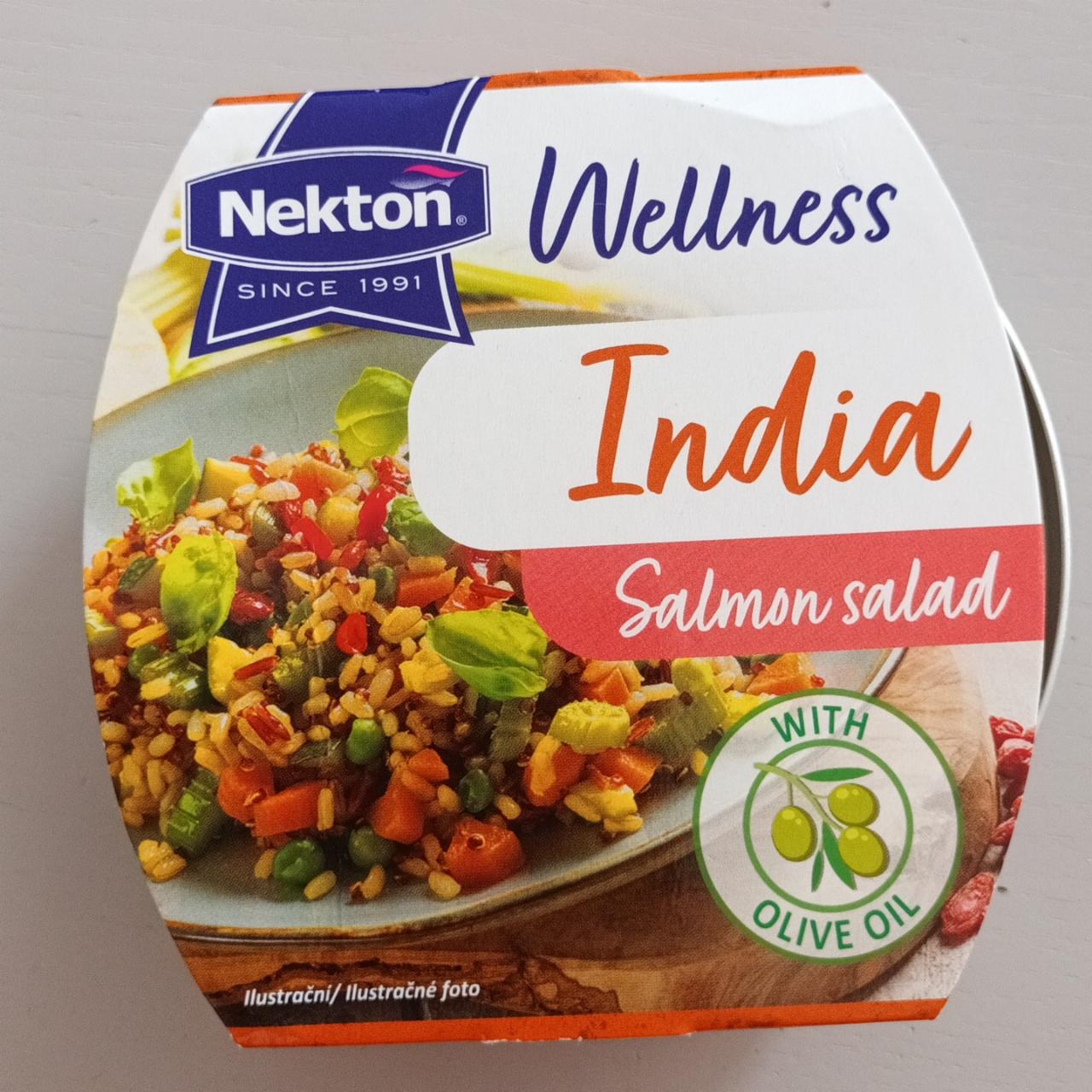 Fotografie - Wellness india salmon salad Nekton