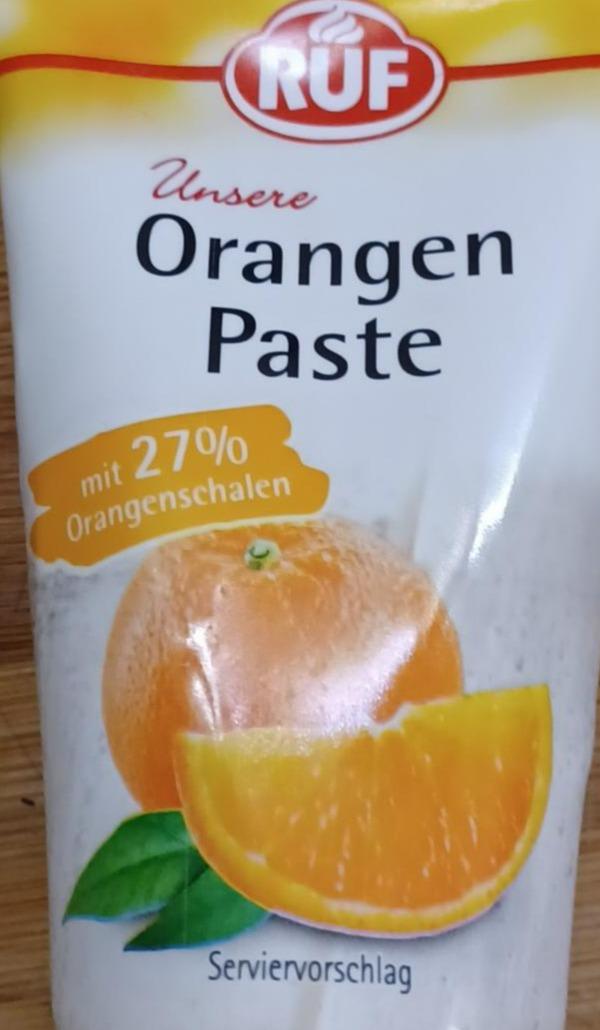 Fotografie - Unsere Orangen Paste RUF