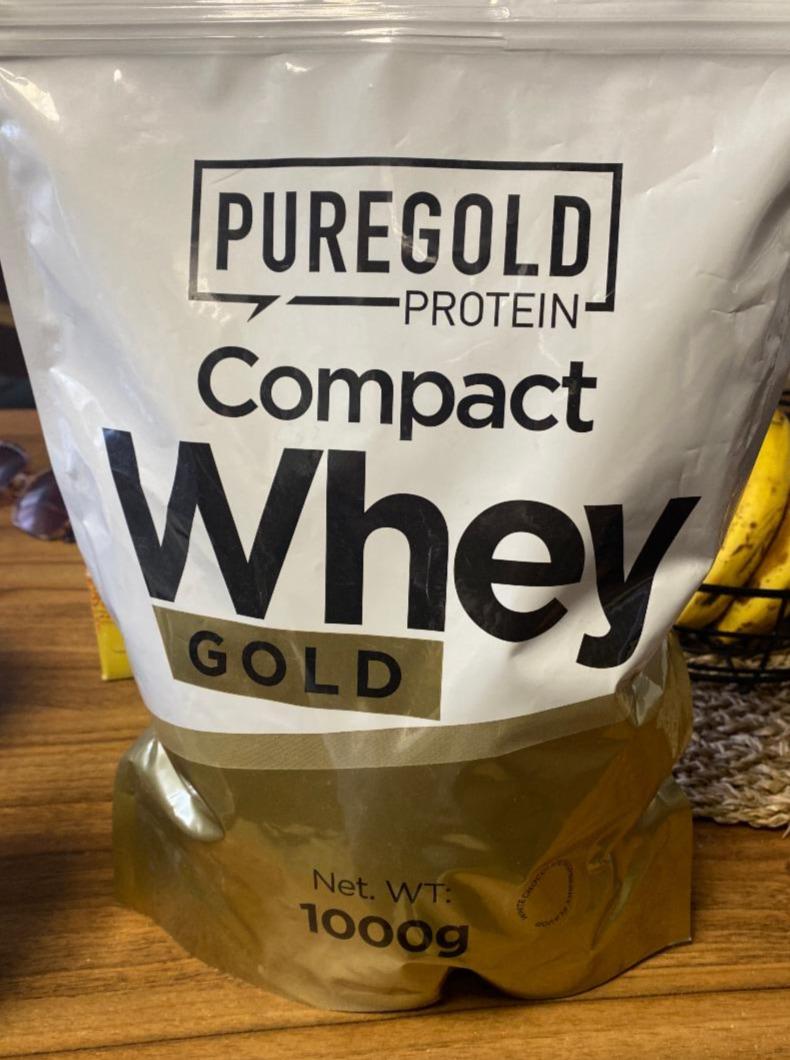Fotografie - Compact whey protein white chocolate & raspberry Puregold protein