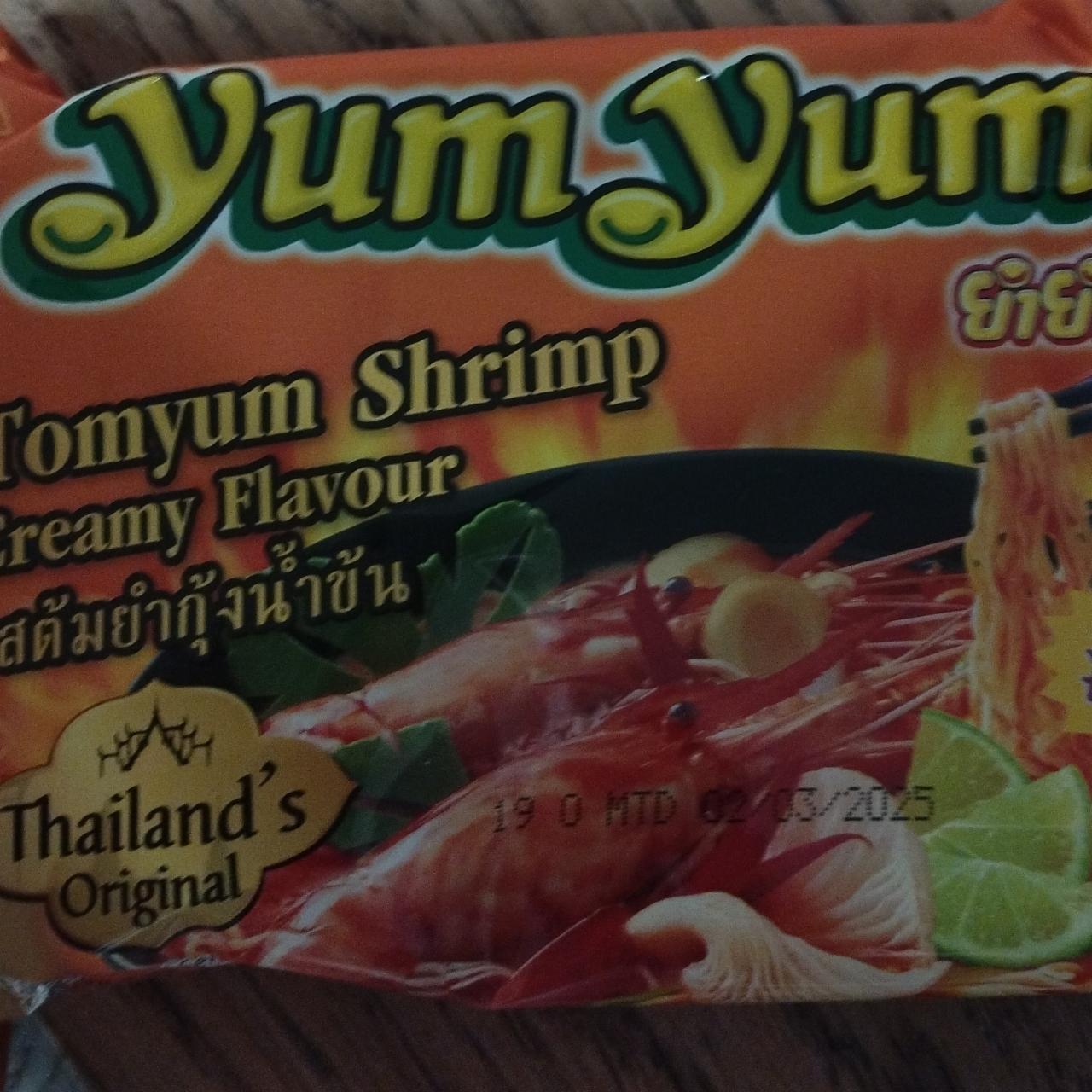 Fotografie - Tomyum shrimp creamy flavour Yum Yum