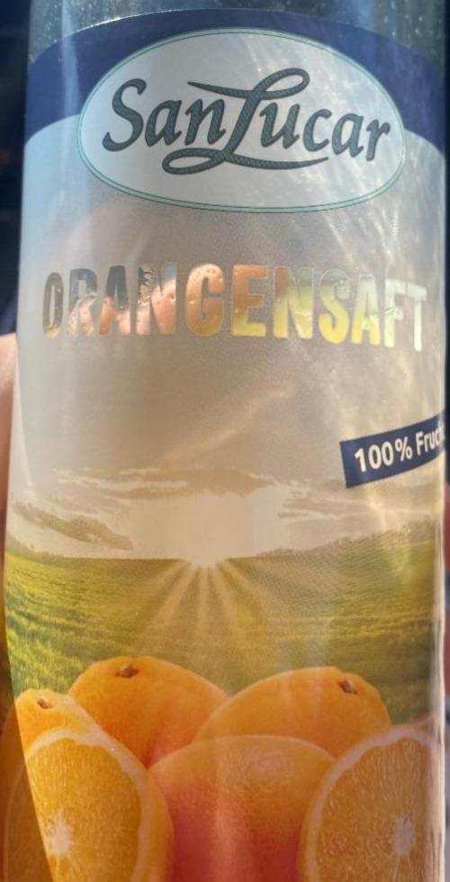 Fotografie - Orangensaft 100% SanLucar