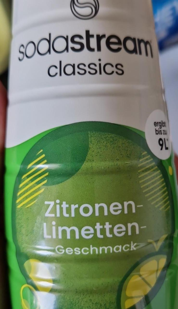 Fotografie - Zitronen-limetten geschmack Sodastream