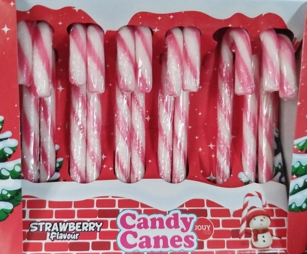 Fotografie - Candy canes strawberry flavour Jouy&CO