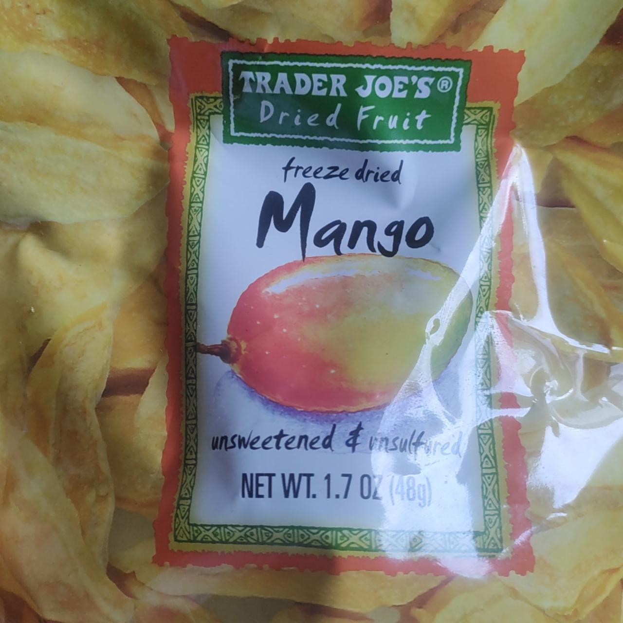 Fotografie - Freeze dried mango Trader Joe's