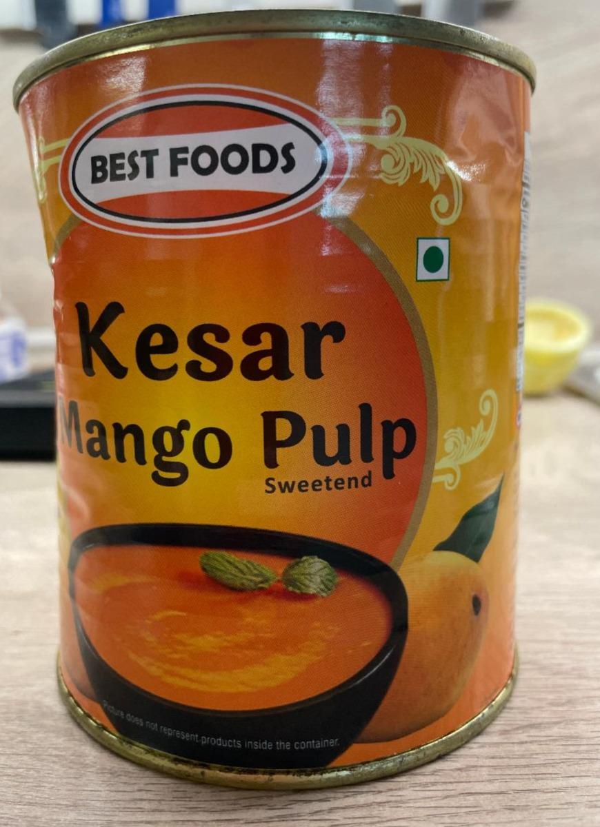 Fotografie - Kesar mango pulp sweetend Best Foods