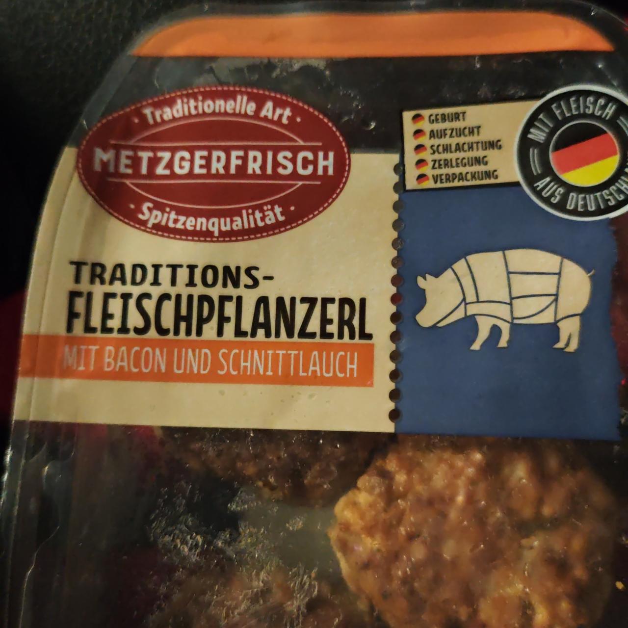 Fotografie - Traditions fleischpflanzerl mit bacon und schnittlauch Metzgerfrisch