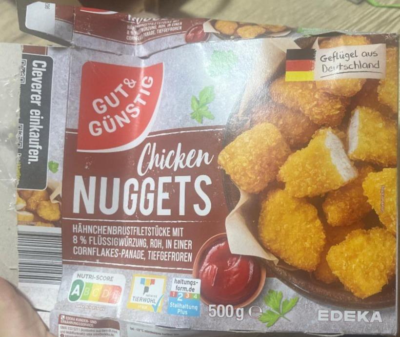 Fotografie - Chicken nuggets Gut&Günstig