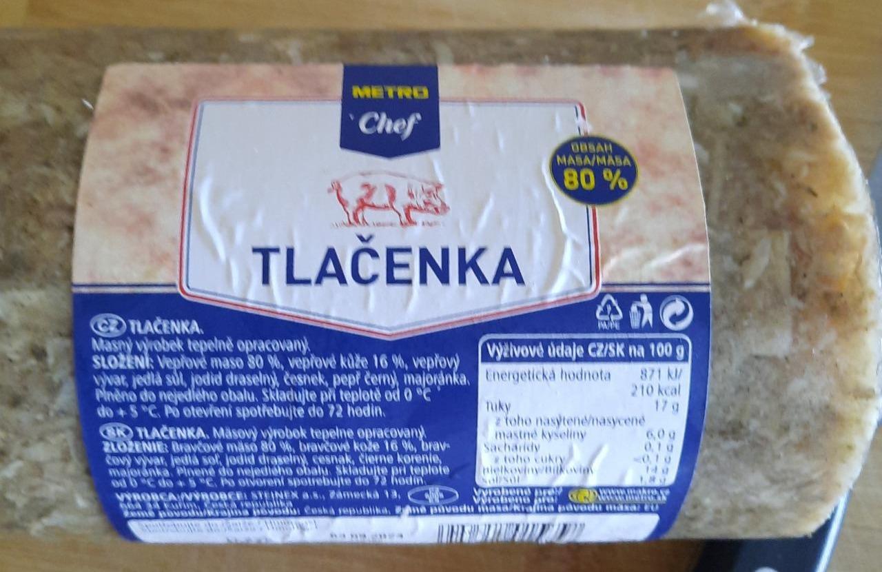 Fotografie - Tlačenka Metro Chef