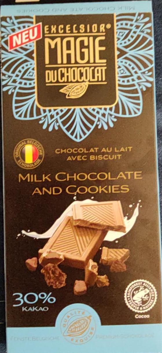 Fotografie - Milk Chocolate and Cookies Excelsior