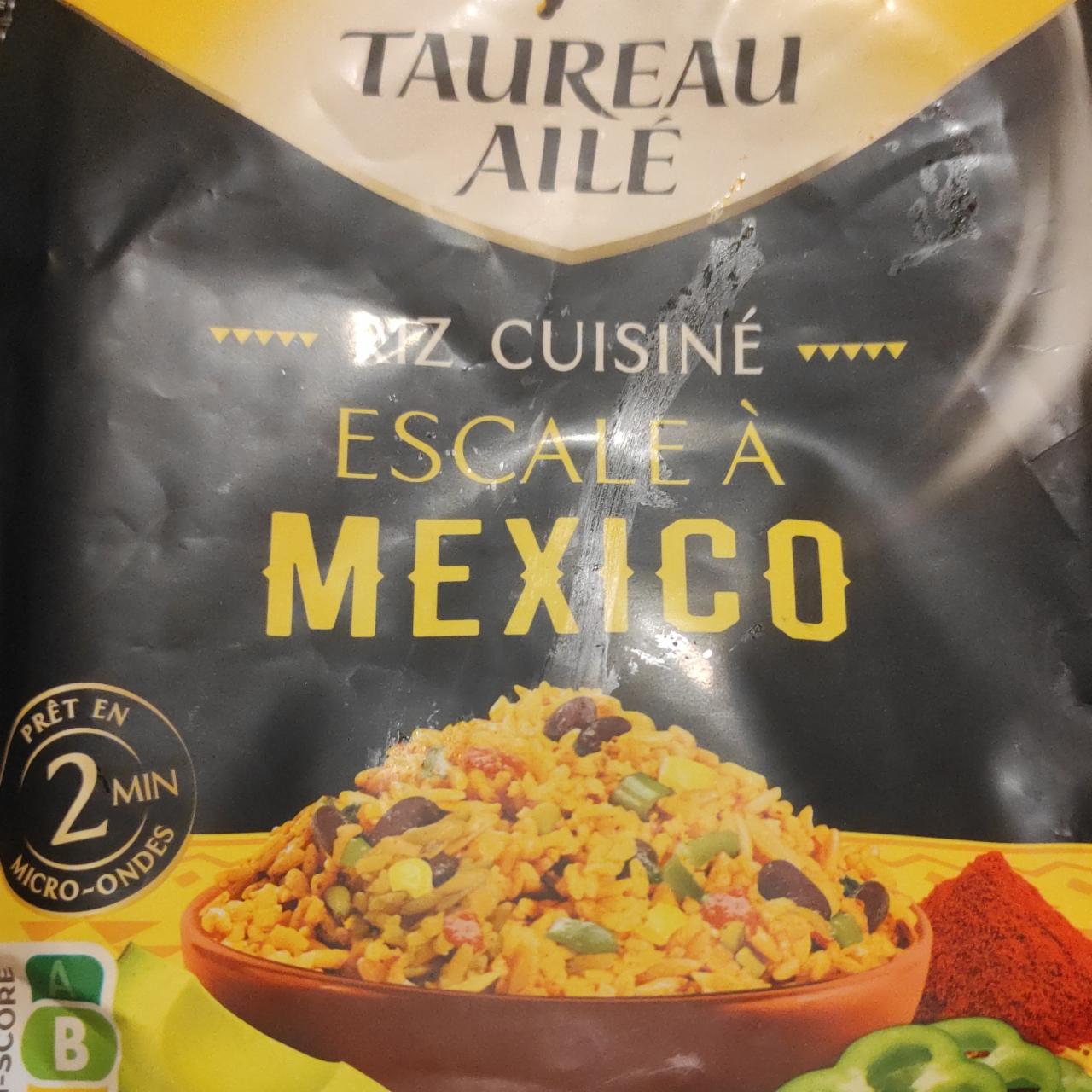 Fotografie - Riz cuisiné escale à mexico Taureau Ailé