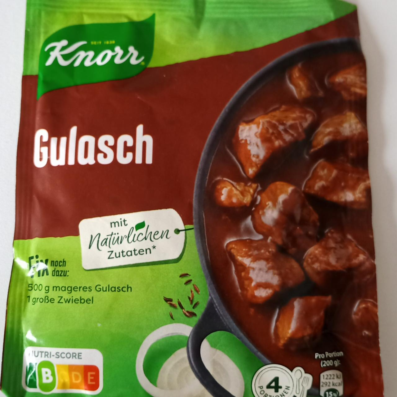 Fotografie - Gulasch fix Knorr