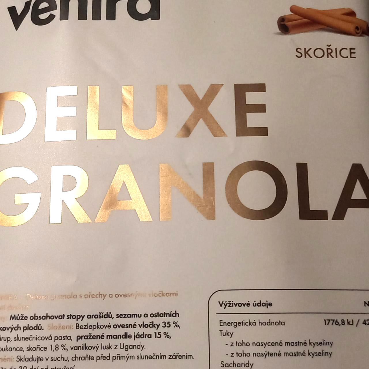 Fotografie - Deluxe granola skořice Venira