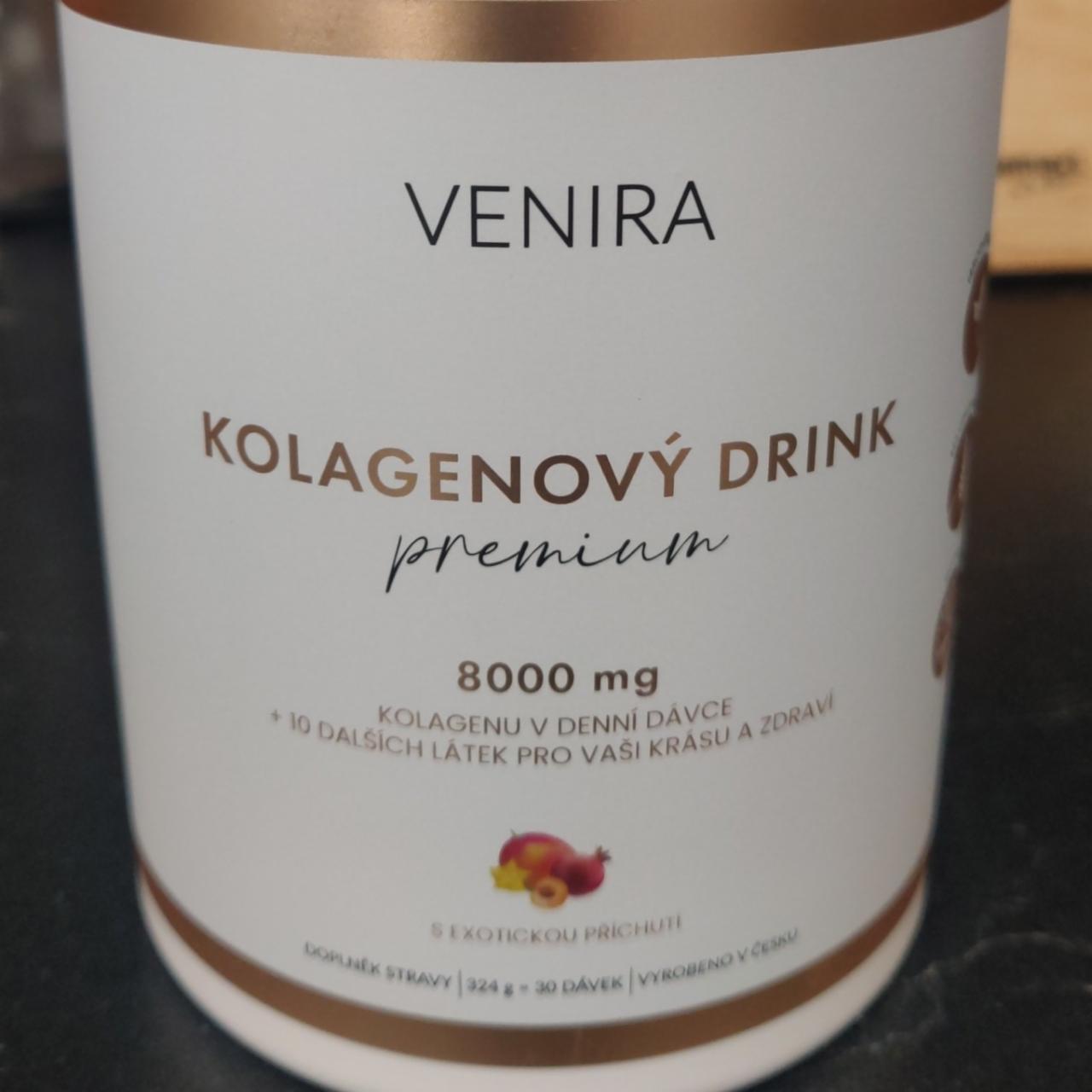 Fotografie - Kolagenový drink premium s exotickou příchutí Venira