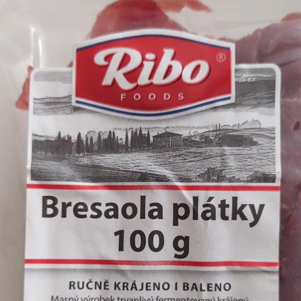 Fotografie - Bresaola plátky Ribo foods