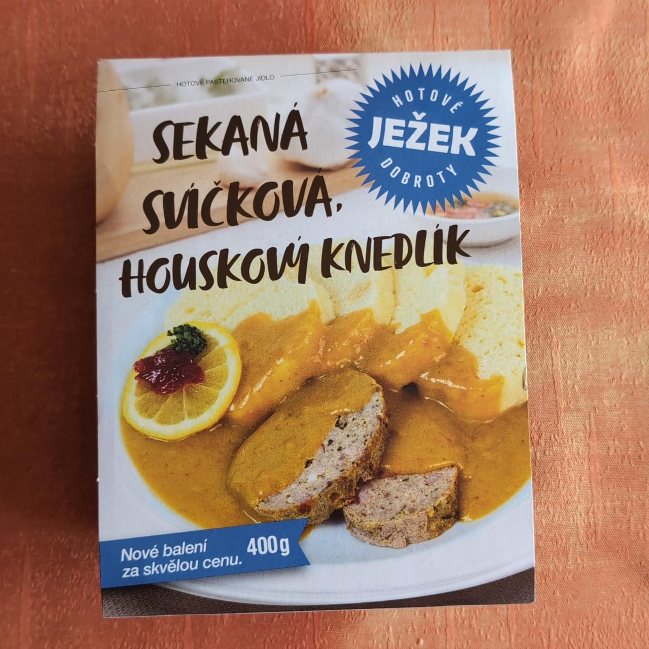 Fotografie - Sekaná svíčková, houskový knedlík Hotové ježek dobroty