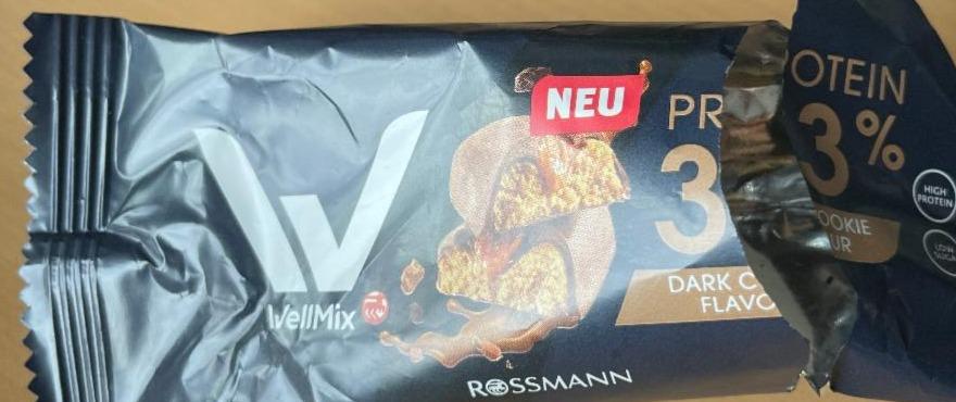 Fotografie - Protein dark cookie flavour WellMix