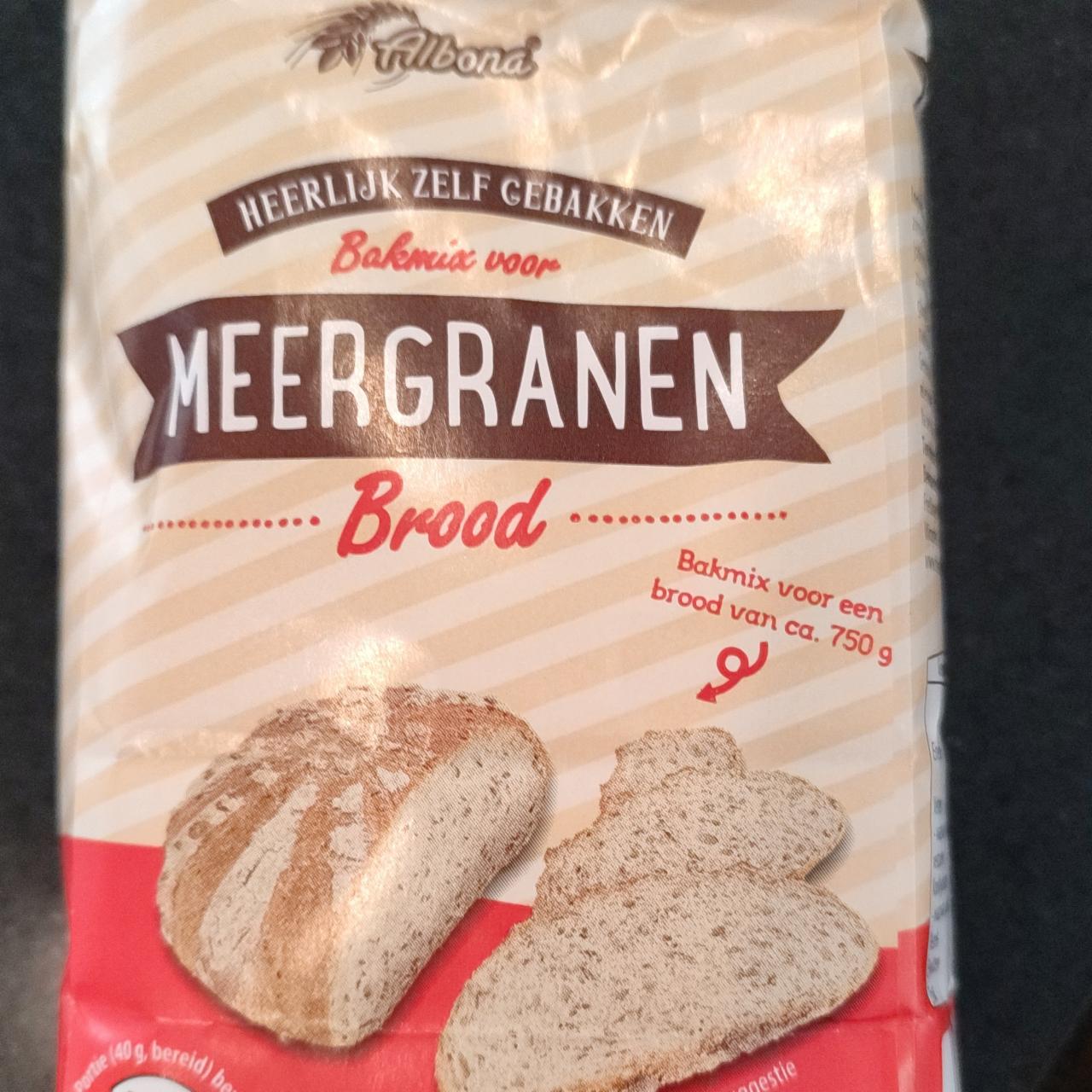 Fotografie - Meergranen brood bakmix Albona