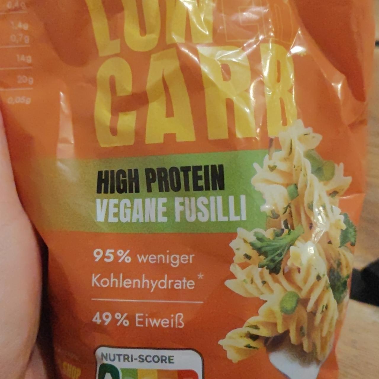 Fotografie - Lower carb high protein vegane fusilli Steiner's