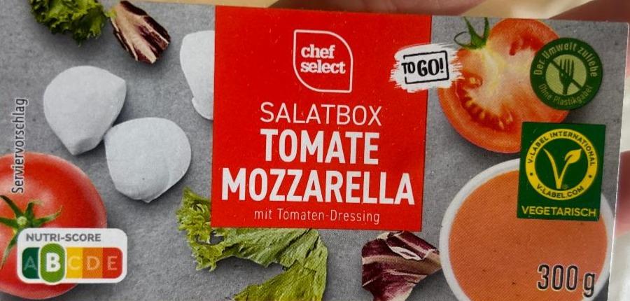 Fotografie - Salatbox Tomate Mozzarella Chef Select