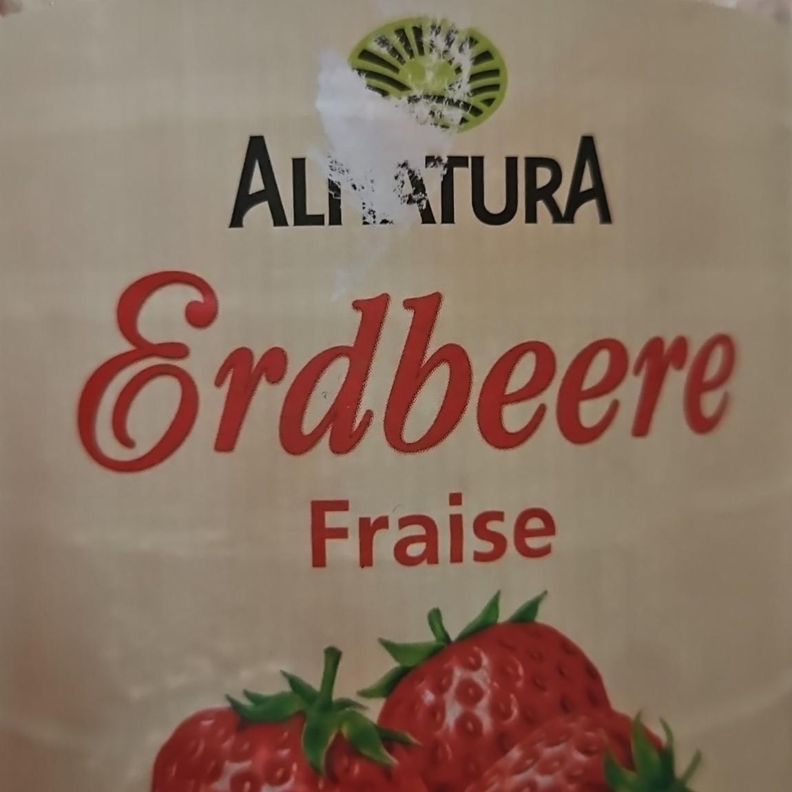 Fotografie - Erdbeere fraise Alnatura