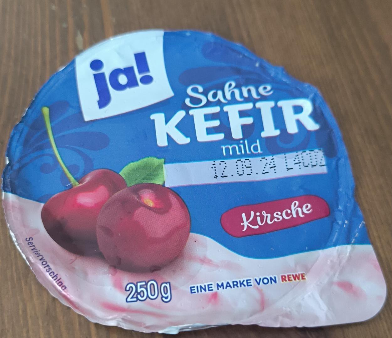 Fotografie - Sahne kefir mild kirsche Ja!