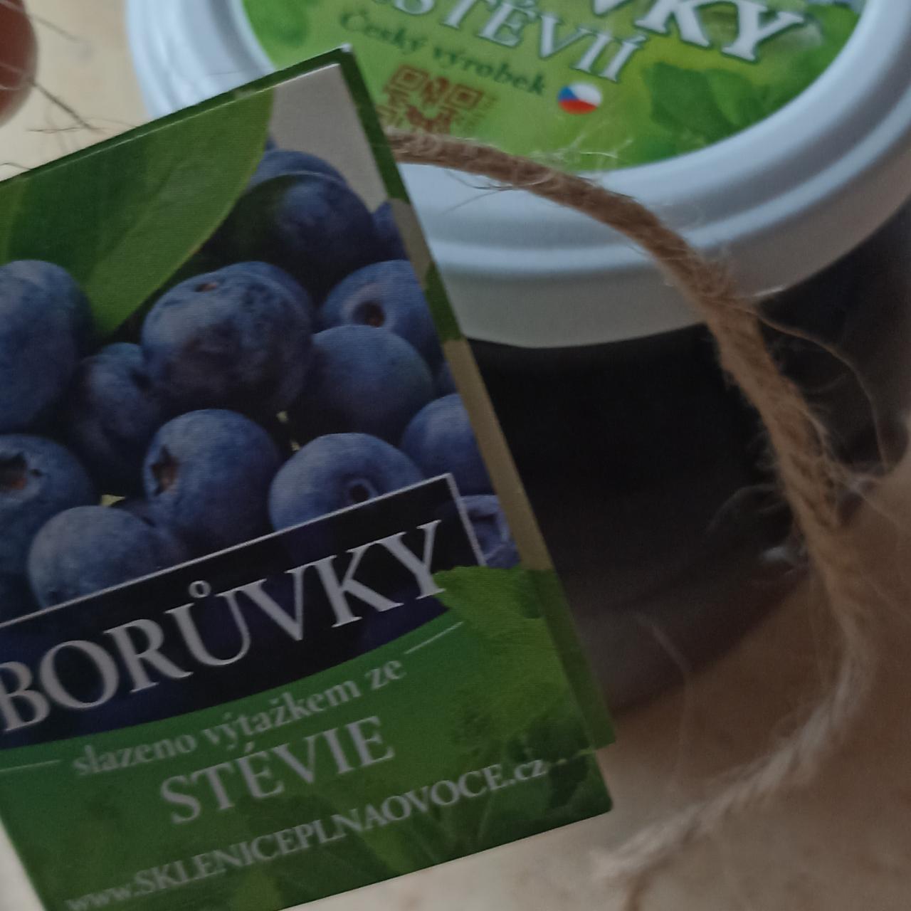 Fotografie - Borůvky se stévií (borůvkový džem výběrový extra speciální) Healthy age