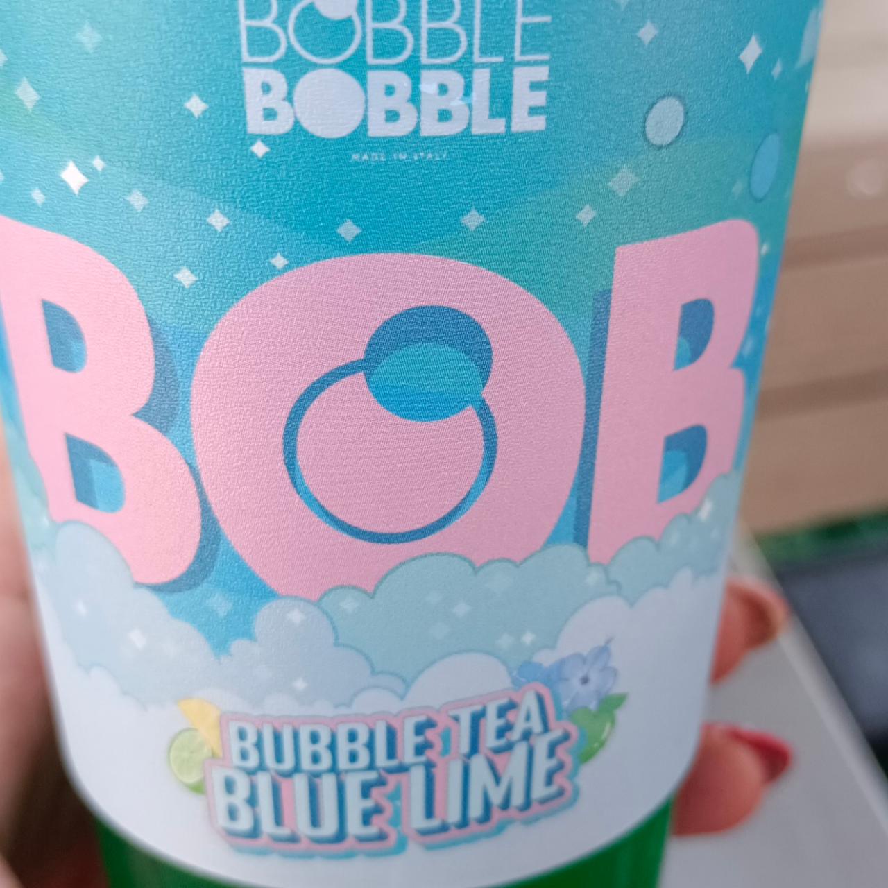 Fotografie - BOB bubble tea blue lime Bobble Bobble