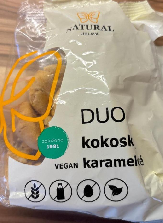 Fotografie - Duo kokosky vegan karamelové Natural Jihlava